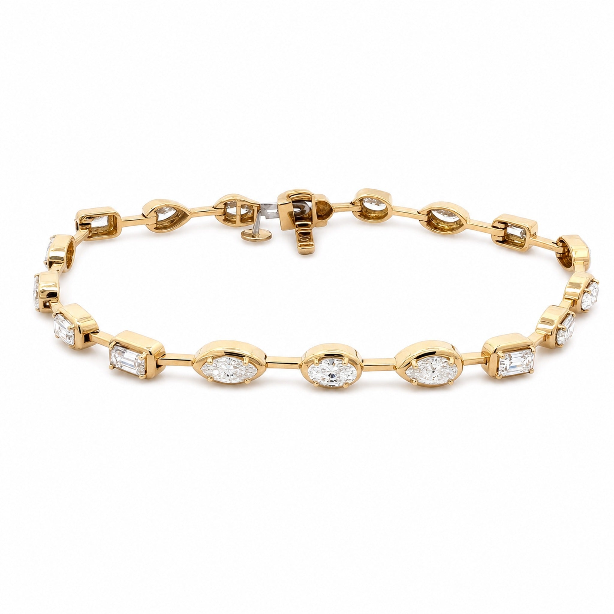 Yellow Gold & Diamond Bracelet