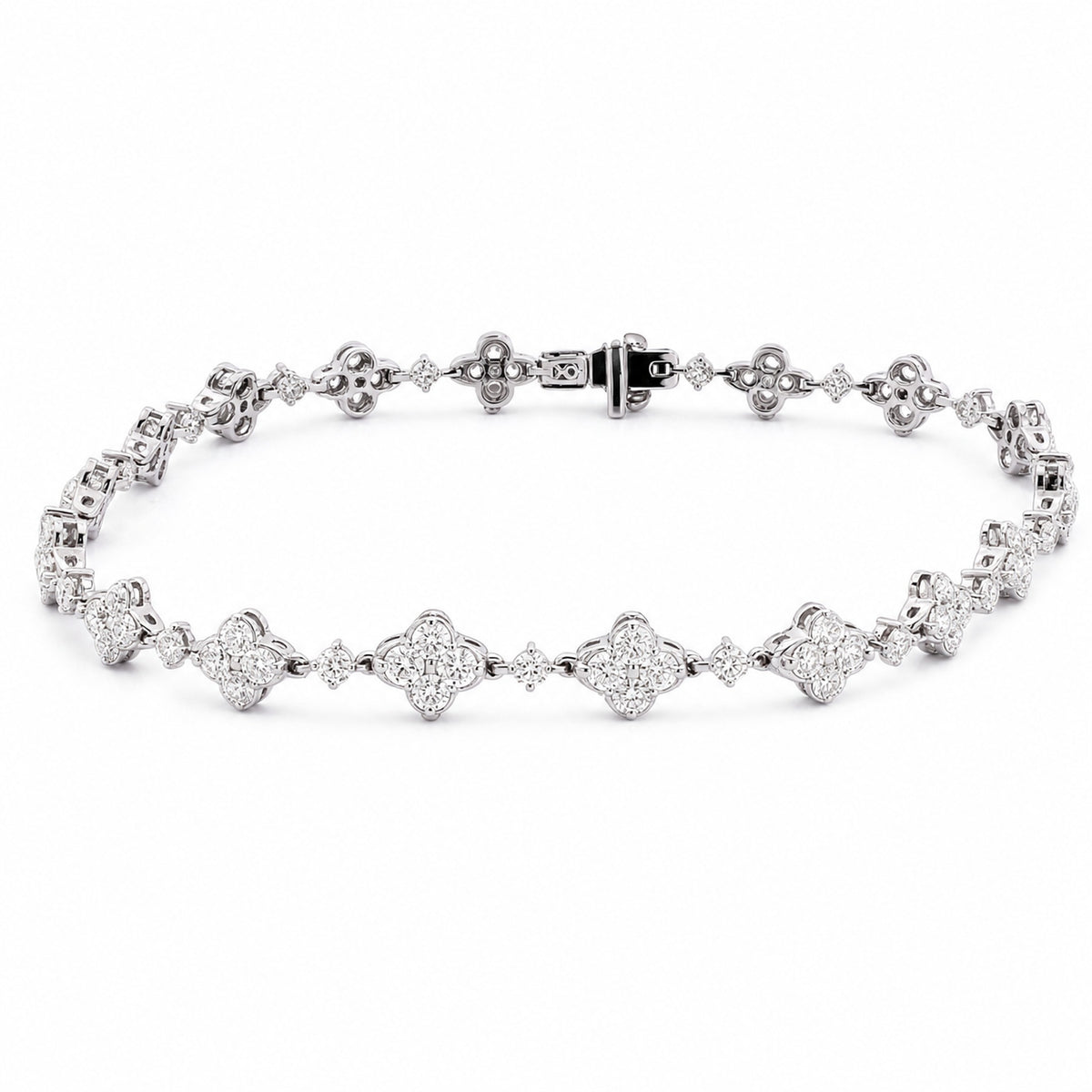 White Gold and Diamond Bracelet