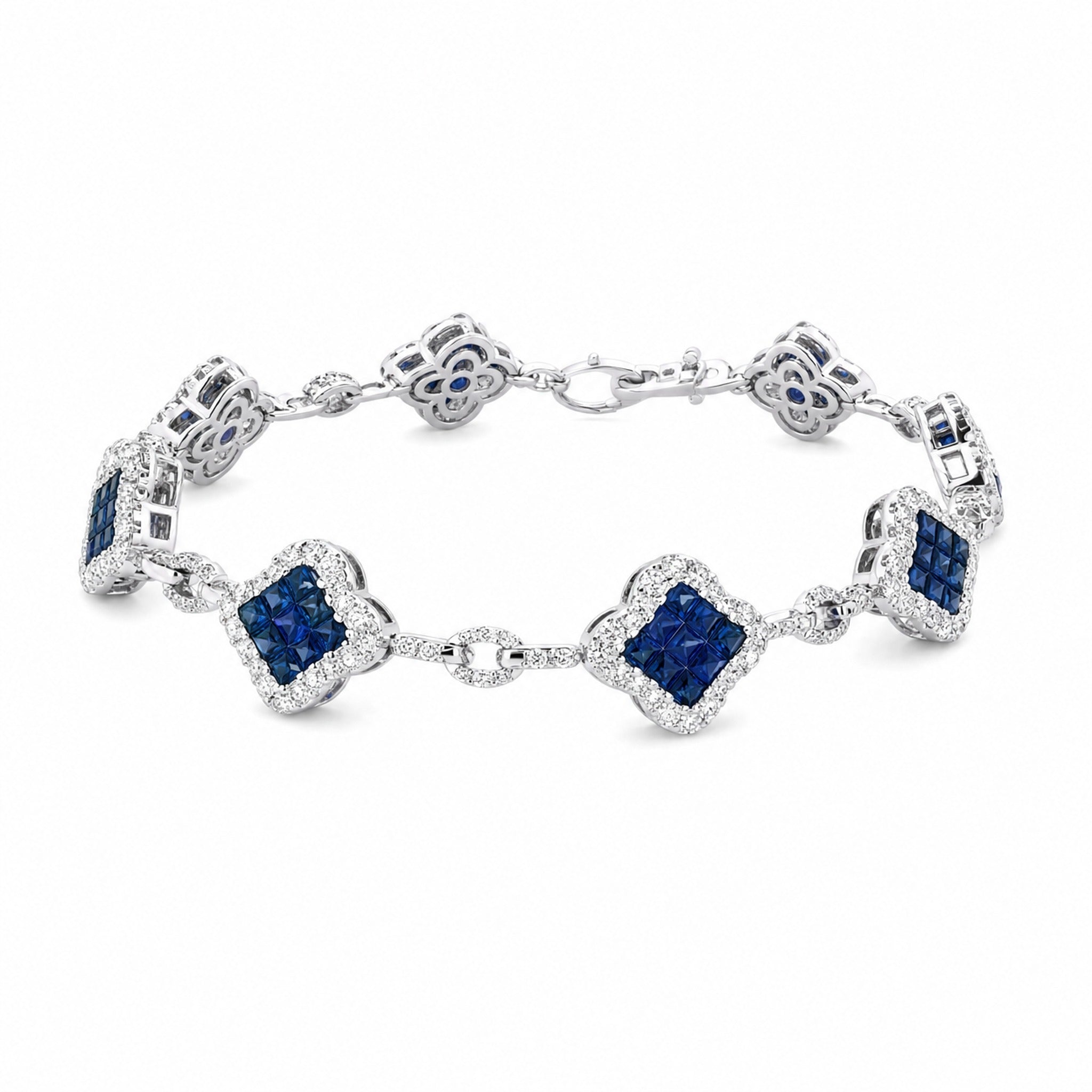Sapphire and Diamond Bracelet