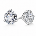 3 Prong .33CT Diamond Studs
