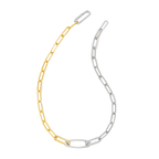 Kendra Scott Adeline Chain Necklace In Mixed Metal