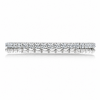 Karl Lagerfeld pyramid wedding band