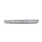 Scott Kay 14k White Gold and Diamonds Wedding Band