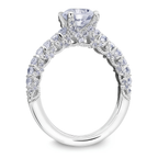 Scott Kay 14k White Gold Heaven's Gate Engagement Ring
