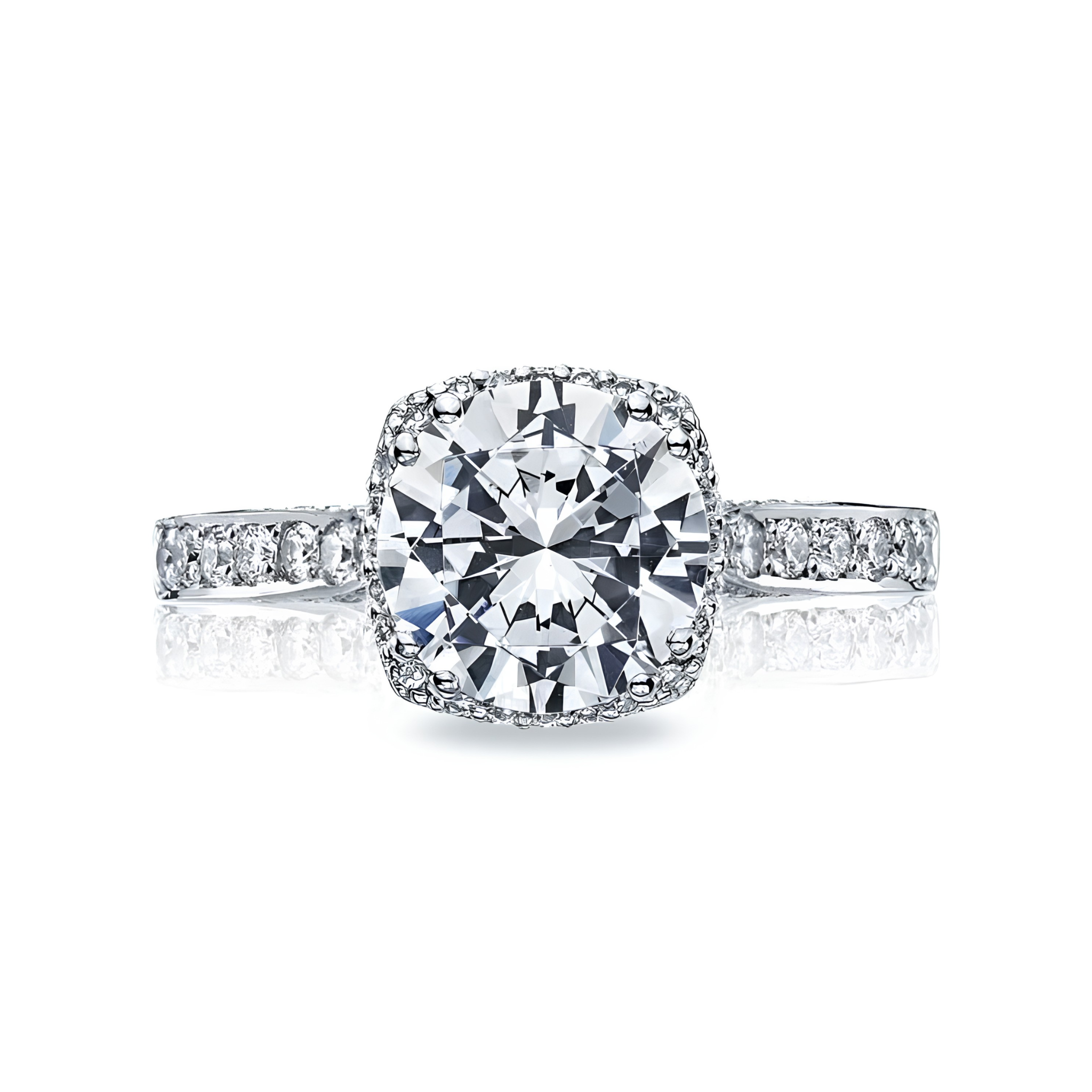 Tacori Dantela Pave Engagement Ring