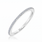 Karl Lagerfeld Diamond Wedding Band