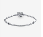 Pandora Moments Butterfly Clasp Snake Chain Bracelet