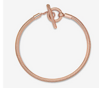 Pandora Moments T-Bar Snake Chain Bracelet