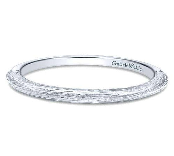 14k White Gold Straight wedding band in Raleigh