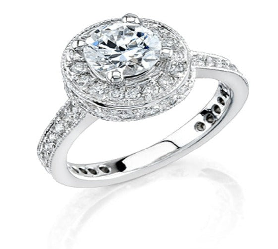 Gregorio Ladies 18k Engagement ring